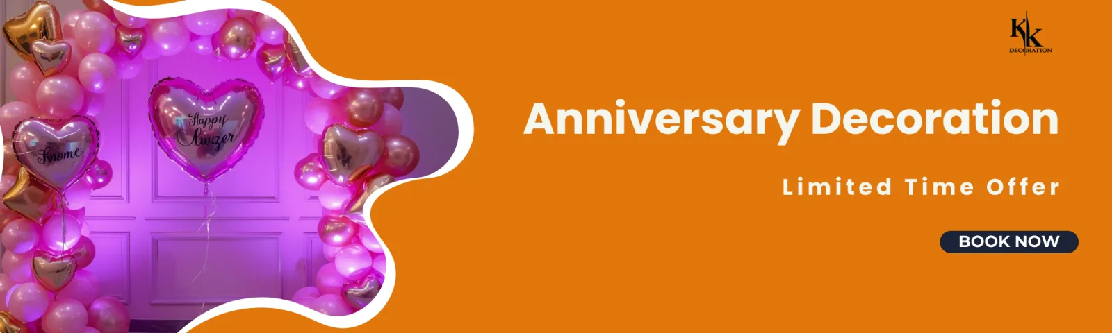 Anniversary Balloon Decoration in Bangalore