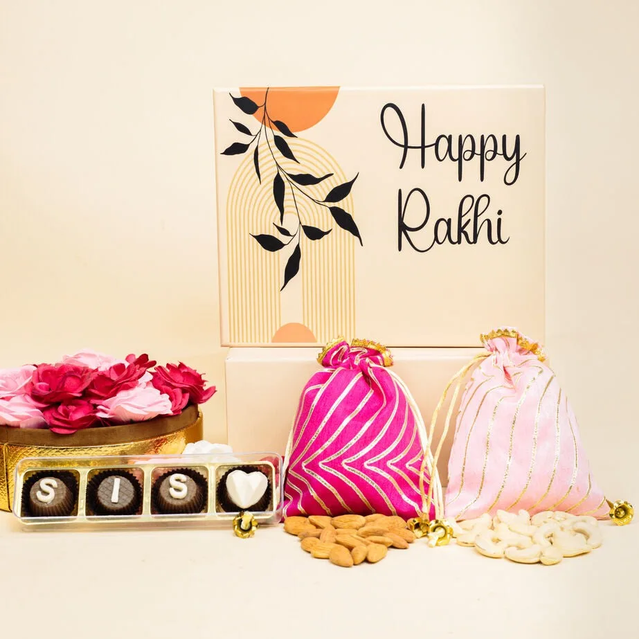 Nutty Choco Sister's Treat Rakhi Hampers